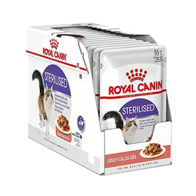 Imagen de Royal Canin Sterilised Comida para Gatos Paquete de 12 x 85 gr Total: 1020
