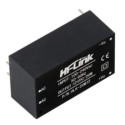 Imagen de HI LINK HLK 20M12 AC DC 220V a 12V 20w módulo de fuente alimentación reducida inteligente interruptor doméstico (10 piezas)