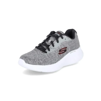Imagen de Skechers Skech Lite Pro Faregrove, Zapatillas Hombre, Tejido Circular Gris sintético con Ribete Rojo, 41 EU