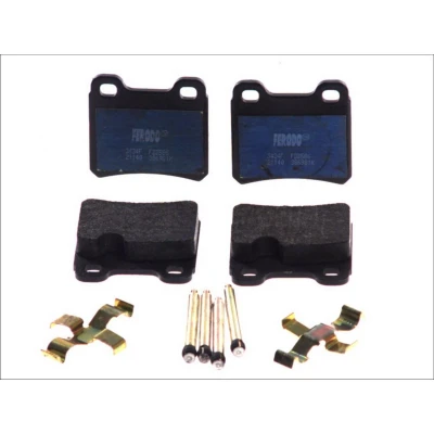 Imagen de FERODO PREMIER ECO FRICTION FDB586 Juego de pastillas freno no preparado para indicador desgaste sin accesorios OPEL: Astra F CC, Kadett E CC