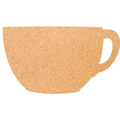 Imagen de Securit 30 x 45 cm Copa montaje en pared silueta taza de corcho con 6 pines