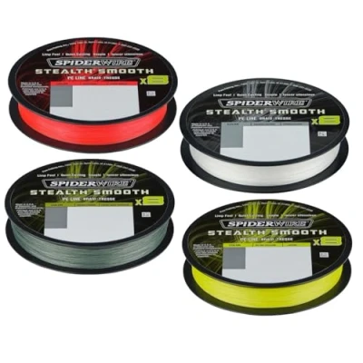 Imagen de Spiderwire Stealth Smooth 8 &#039;Red&#039; 0,05mm (150m) Hilo trenzado