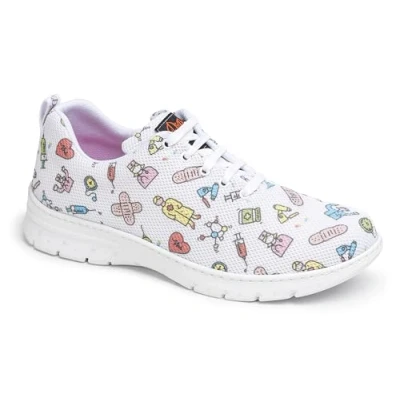 Imagen de DIAN CALPE Estapado Blanco 41, Zapatilla de Trabajo para Sanidad y Hostelería, Unisex, Transpirable Repelente a Líquidos, Plantilla Acolchada, Antirozaduras, Antideslizante Antiestática.