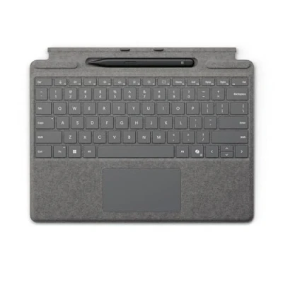 Imagen de Microsoft Teclado Surface Pro Keyboard + Lapiz Slim Pen Platino