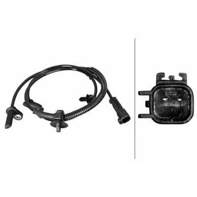 Imagen de HELLA 6PU 358 219 201 Sensor de ABS con pinza/grapa Hall 2 1085