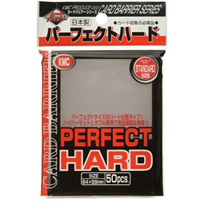Imagen de KMC Supplies KMCPS1652 Sleeves Hard Tarjetas coleccionables, Transparente