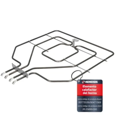 Imagen de Kenekos elemento de calefacción 230 V calor superior 2800 W compatible con los hornos Siemens/Bosch como 773539/00773539, 471369/00471369 calefacción, del horno para cocinas