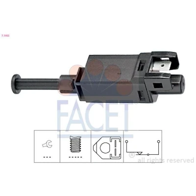 Imagen de FACET 7.1055 Interruptor luces freno mecánico Made in Italy OE Equivalent VOLKSWAGEN: Golf 4, Transporter 4 Bus,