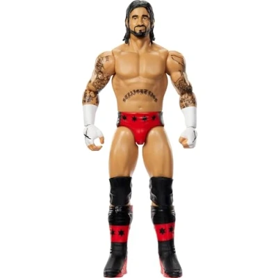 Imagen de Mattel WWE Main Event Series154 Jake Roberts Figura de acción Coleccionable 15,24cm, 10 Puntos articulación y Aspecto Realista, JCV44
