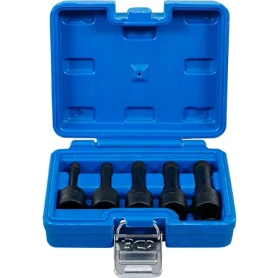 Imagen de BGS 5261 Juego de llaves vaso perfil en espiral/ extractores tornillos entrada 12,5 mm (1/2&quot;) 8 16 5 piezas