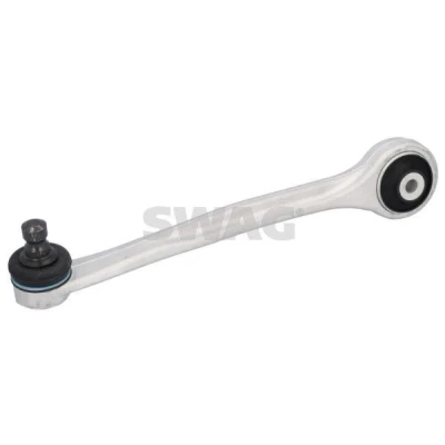 Imagen de SWAG 32 93 6059 Barra oscilante, suspensión de ruedas con apoyo Eje delantero, derecha, arriba, delante Brazo oscilante transversal Aluminio AUDI: Q5