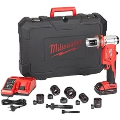 Imagen de Milwaukee 4933451204 m18 hkp 201ca sacabocados force logic 60kn, perno de tracción 11,1, 19,0mm; troquelador y matrizes m16, m20, m25, m32, m40; 1xm12b2 maletín