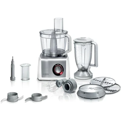 Imagen de Bosch Hausgeräte MC812S814 MultiTalent Robot de cocina compacto (3,9 L, 1250 W), color blanco
