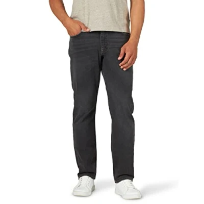 Imagen de Wrangler Authentics Pantalones Vaqueros elásticos de Corte atlético Jeans, Negro, Gris, 34W x 30L para Hombre
