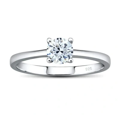 Imagen de SILVEGO JJJR2339sw Anillo de Compromiso Plata 925 con Swarovski Circonita
