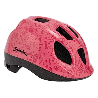 Imagen de Spiuk Kids Led Casco, Juventud Unisex, Rosa, XS/S (46/53 cm) EU