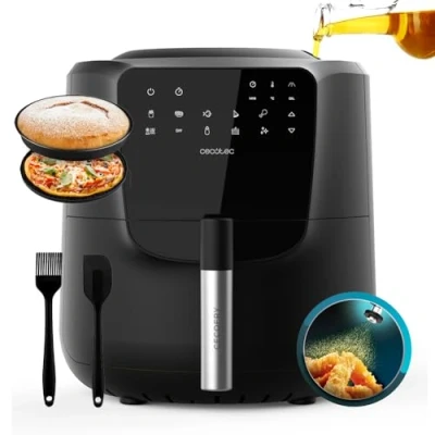 Imagen de ¡Oferta 25% ! Cecotec Cecofry Rain Pack Freidora Sin Aceite 5,5 Litros