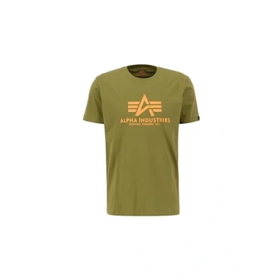Imagen de Alpha Industries Camiseta estampada, Hombre, Talla: Large, Moss green