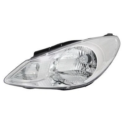 Imagen de VAN WEZEL 8208961 Faros izquierda H4 blanco para circulación por la derecha con servomotor reg. alcance luces P43t