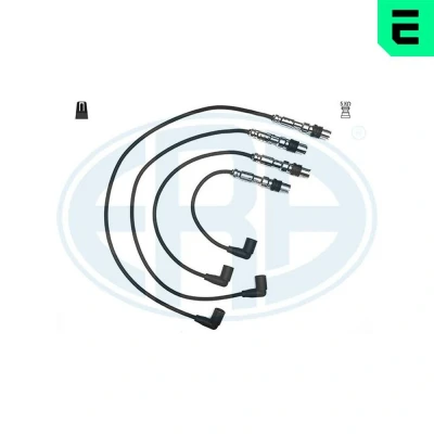 Imagen de ERA 883040 Juego de Cables Encendido 4 VOLKSWAGEN: Golf 4, New Beetle Hatchback, Caddy 3, AUDI: A3 SKODA: Octavia 1 Combi