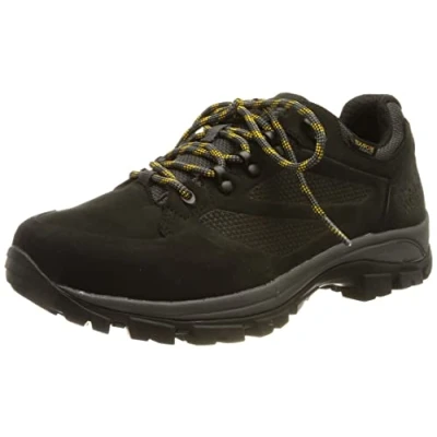 Imagen de Jack Wolfskin Rebellion Texapore Low M, Zapatillas para Caminar Hombre, Phantom Burly Yellow XT Cuchillo, 42 EU