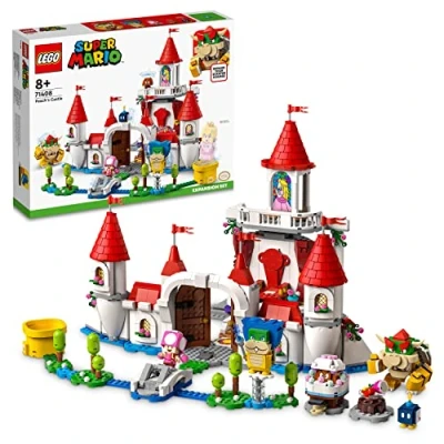 Imagen de LEGO Super Mario Set de Expansión: Castillo Peach, Combinable con Pack Inicial, Figuras del Videojuego Toadette, Goomba y Ludwig, Regalo Gamer Bros para Niños Niñas 8 Años o Más 71408