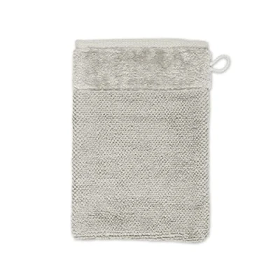 Imagen de Möve Bamboo Luxe Guante de Lavado (15 x 20 cm, 60% algodón, 40% Viscosa, celulosa bambú, Color Gris Plateado