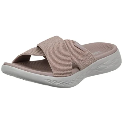 Imagen de Skechers On the go 600 16259 Sandalias para mujer, Oro Rosa, 7 Wide