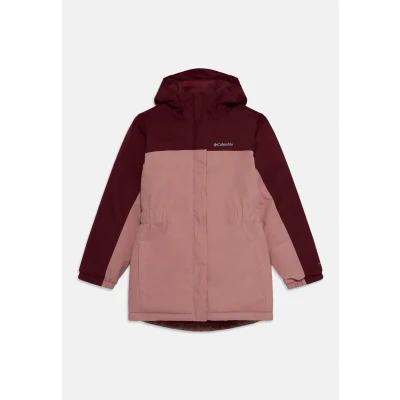 Imagen de Columbia Hikebound LONG Insulated Jacket Chaqueta de entretiempo para niños, Talla: 164, Eraser pink/rich wine