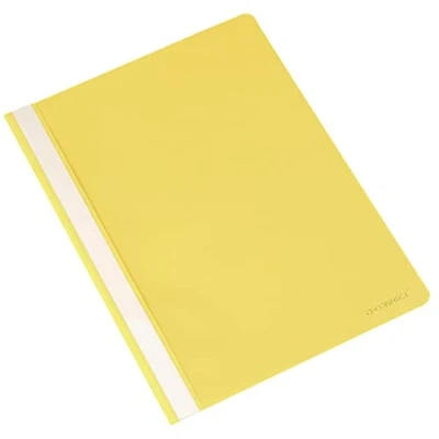 Imagen de Q Connect Carpeta Dossier Fastener Plástico Din A4 Amarilla