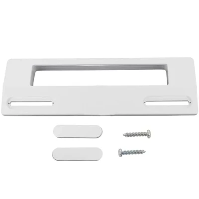 Imagen de ANAKEL HOME Recambio Tirador Frigorífico compatible con Neveras Blancas Tornillos Incluidos I 16cm Incluye Embellecedores Color Blanco