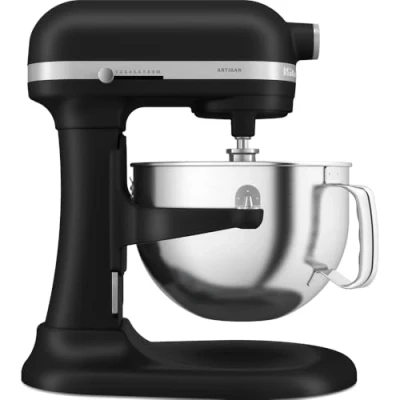 Imagen de KitchenAid Robot de cocina Artisan multifunción Con bol elevable 5 accesorios 5,6L Negro mate