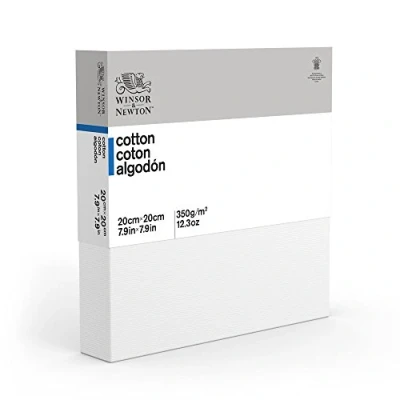 Imagen de Winsor &amp; Newton Lienzo de algodón, Blanco, 20 x 45 cm