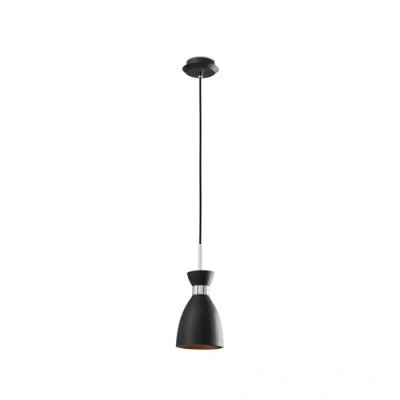 Imagen de FARO BARCELONA 20050 Retro Lámpara Colgante, 20W, Cuerpo de Metal, Color Negro (Bombilla no incluida)
