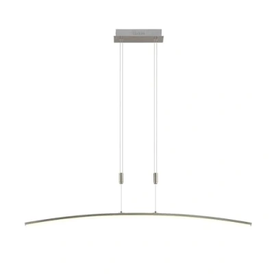Imagen de LED lámpara colgante &#039;Phillie&#039; (Moderno) en Gris hecho de Metal e.o. para Salón &amp; Comedor (1 llama,) Lindby colgante, lámpara, techo,