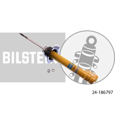 Imagen de BILSTEIN B6 4600 24 186797 Amortiguador Eje delantero Presión de gas Monotubo con asiento muelle Espiga arriba JEEP: Commander