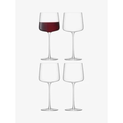 Imagen de LSA International Metropolitan Copa de vino (400 ml), transparente, juego 4 unidades, apta para lavavajillas, MW03