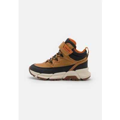 Imagen de Geox Flexyper PLUS BOY Botines para niños, Talla: 37, Dark yellow/black Zapatos