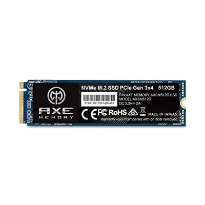 Imagen de AXE MEMORY 512 GB NVMe SSD M.2 2280 PCIe Gen 3x4 Disco Duro Sólido Interno