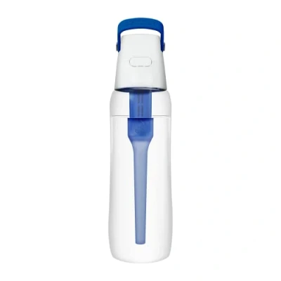 Imagen de Dafi botella de Filtro Solid carbono incluido Reduce el sabor y olor del cloro Se debe beber sin inclinar la Sello hermético 0,7 L Libre BPA Beige