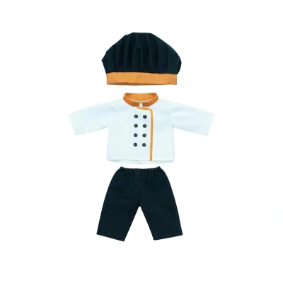 Imagen de Miniland Ropa para Muñeca de 38 cm, Accesorio Muñecos Oficios, Traje Cocinero