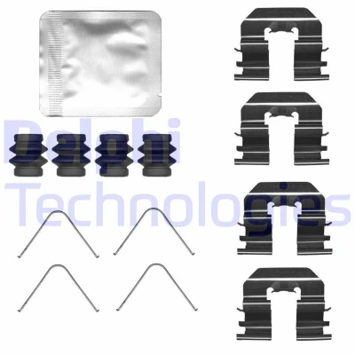 Imagen de DELPHI LX0727 Kit de accesorios, pastillas frenos