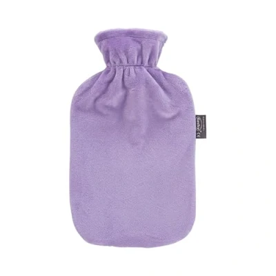 Imagen de Fashy Bolsa de agua caliente con funda flojel, 2 l, color lila