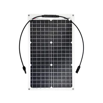 Imagen de Enjoy solar ETFE Marine 30W 12V Módulo fotovoltaico semiflexible con tecnología PERC, ideal para vehículos recreativos, yates y barcos