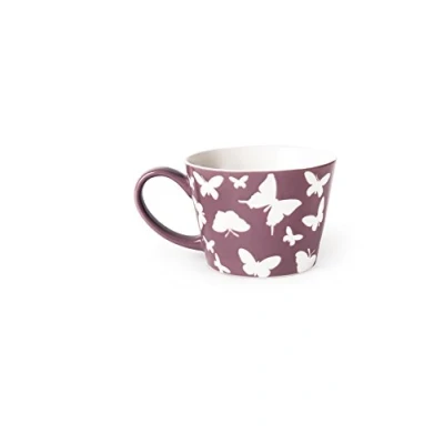 Imagen de Excelsa Enjoy Taza Jumbo, Porcelana, Violeta, 8 Centimeters cm