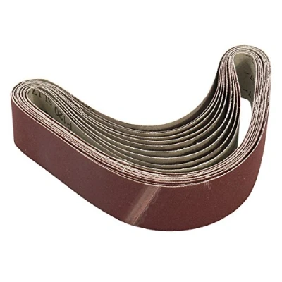 Imagen de EsportsMJJ 10Pcs 50X686Mm Lijado Correas 60 120 150 240 Arena Óxido De Aluminio Cinturones Abrasivos Herramienta