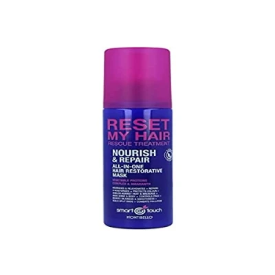 Imagen de Montibello Smart Touch Reset My Hair Rescue Tratamiento 150 ml, Azul, Estándar,