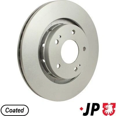 Imagen de JP GROUP 4163101400 Disco de freno Eje delantero 294 24 5 ventilado revestido MITSUBISHI: Lancer 8 Limousine, 8, Outlander 2 SUV