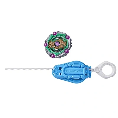 Imagen de Beyblade Burst Surge Speedstorm Kit Inicial Top Curse Devolos D6 de Batalla Tipo Equilibrio con Lanzador Juguete para niños