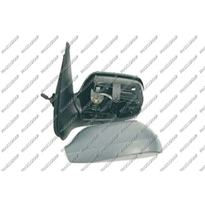 Imagen de Espejo retrovisor Prasco MZ3087124 izquierda imprimado manual ajustable desde interior, Ajuste por cable, convexo